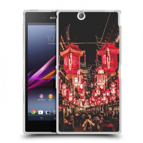 Дизайнерский пластиковый чехол для Sony Xperia Z Ultra  Китайский Новый Год