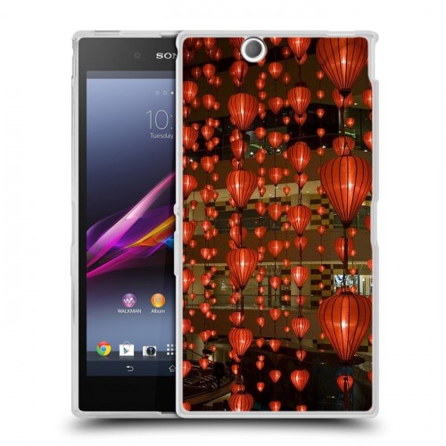 Дизайнерский пластиковый чехол для Sony Xperia Z Ultra  Китайский Новый Год