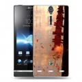 Дизайнерский пластиковый чехол для Sony Xperia S Китайский Новый Год