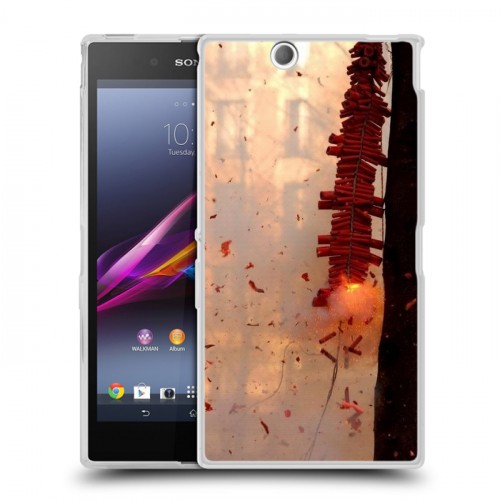 Дизайнерский пластиковый чехол для Sony Xperia Z Ultra  Китайский Новый Год