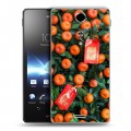 Дизайнерский пластиковый чехол для Sony Xperia TX Китайский Новый Год