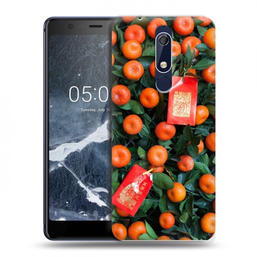 Дизайнерский пластиковый чехол для Nokia 5.1 Китайский Новый Год