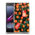 Дизайнерский пластиковый чехол для Sony Xperia Z Ultra  Китайский Новый Год