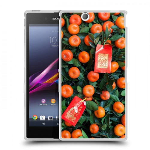 Дизайнерский пластиковый чехол для Sony Xperia Z Ultra  Китайский Новый Год