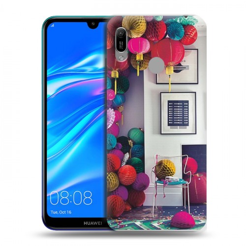 Дизайнерский пластиковый чехол для Huawei Y6 (2019) Китайский Новый Год