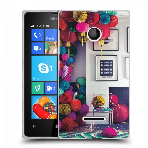 Дизайнерский пластиковый чехол для Microsoft Lumia 435 Китайский Новый Год