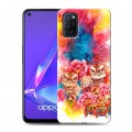 Дизайнерский пластиковый чехол для OPPO A52 Китайский Новый Год