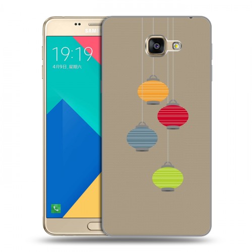 Дизайнерский силиконовый чехол для Samsung Galaxy A9 Китайский Новый Год