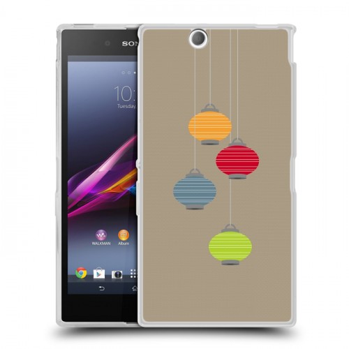 Дизайнерский пластиковый чехол для Sony Xperia Z Ultra  Китайский Новый Год