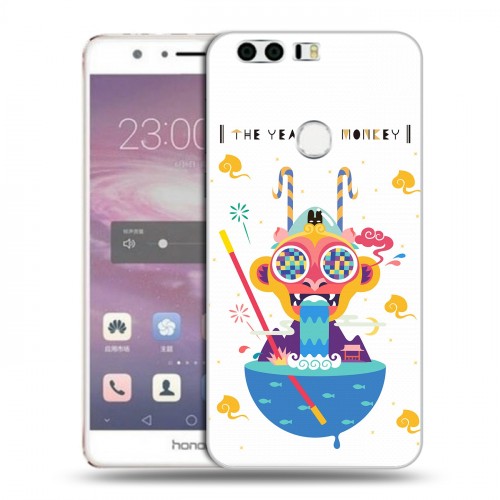 Дизайнерский пластиковый чехол для Huawei Honor 8 Китайский Новый Год