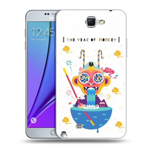 Дизайнерский пластиковый чехол для Samsung Galaxy Note 2 Китайский Новый Год