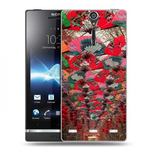 Дизайнерский пластиковый чехол для Sony Xperia S Китайский Новый Год