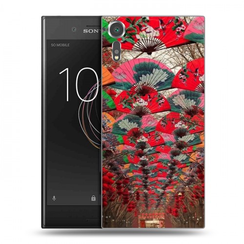 Дизайнерский пластиковый чехол для Sony Xperia XZs Китайский Новый Год