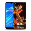 Дизайнерский пластиковый чехол для Huawei Y6 (2019) Китайский Новый Год