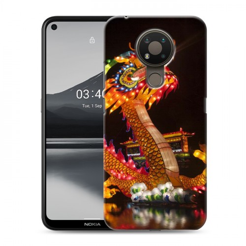 Дизайнерский пластиковый чехол для Nokia 3.4 Китайский Новый Год