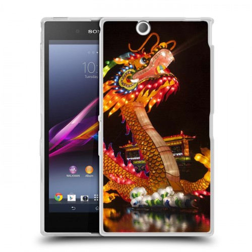 Дизайнерский пластиковый чехол для Sony Xperia Z Ultra  Китайский Новый Год