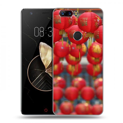 Дизайнерский пластиковый чехол для ZTE Nubia Z17 Китайский Новый Год