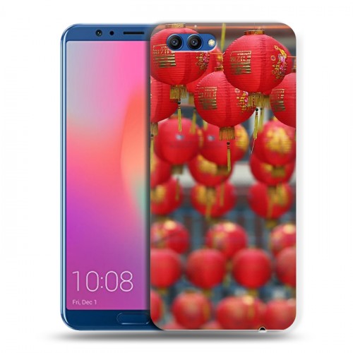 Дизайнерский пластиковый чехол для Huawei Honor View 10 Китайский Новый Год