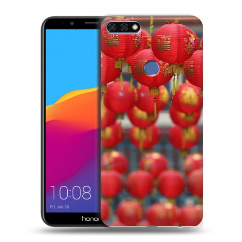 Дизайнерский пластиковый чехол для Huawei Honor 7C Pro Китайский Новый Год