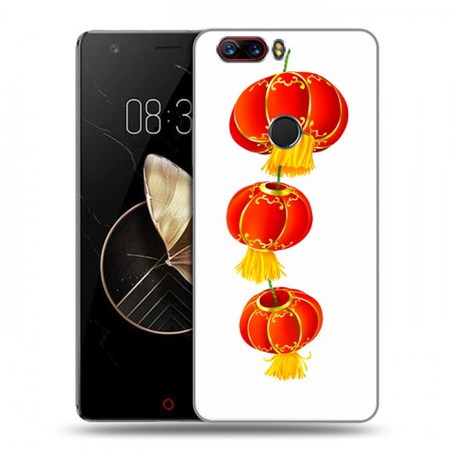 Дизайнерский пластиковый чехол для ZTE Nubia Z17 Китайский Новый Год