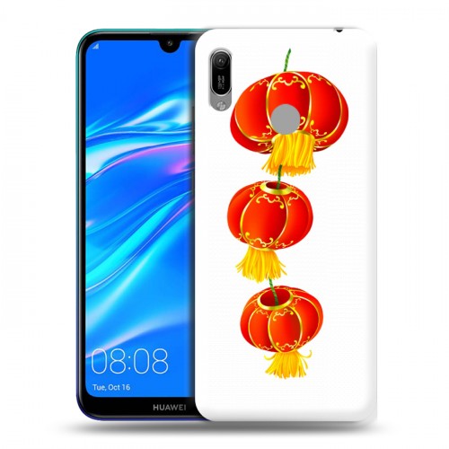 Дизайнерский пластиковый чехол для Huawei Y6 (2019) Китайский Новый Год