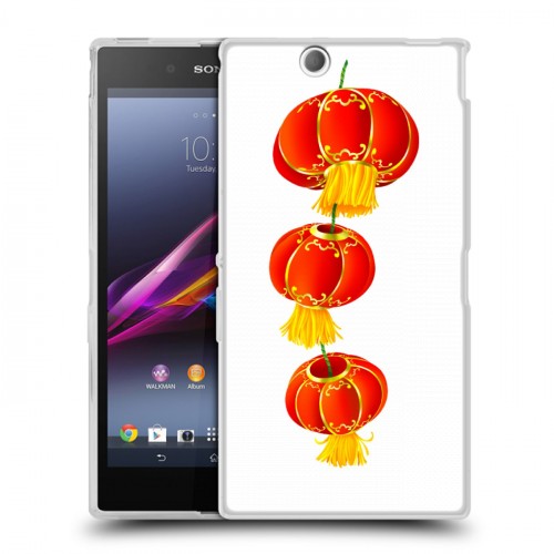 Дизайнерский пластиковый чехол для Sony Xperia Z Ultra  Китайский Новый Год