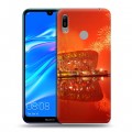 Дизайнерский пластиковый чехол для Huawei Y6 (2019) Китайский Новый Год