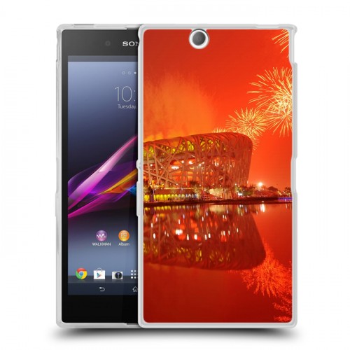 Дизайнерский пластиковый чехол для Sony Xperia Z Ultra  Китайский Новый Год