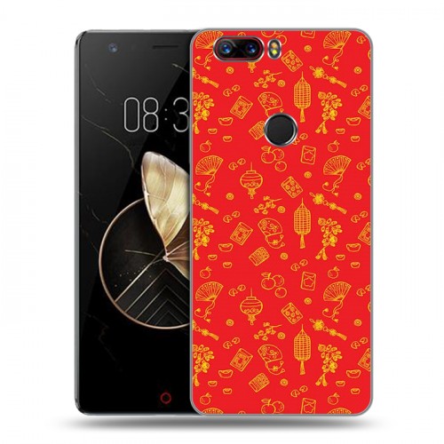 Дизайнерский пластиковый чехол для ZTE Nubia Z17 Китайский Новый Год