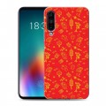 Дизайнерский силиконовый чехол для Meizu 16T Китайский Новый Год