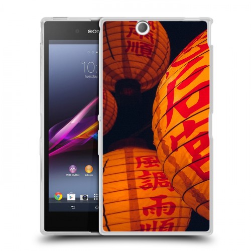 Дизайнерский пластиковый чехол для Sony Xperia Z Ultra  Китайский Новый Год