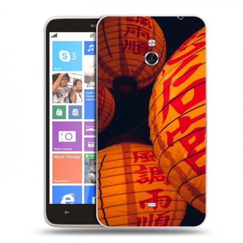 Дизайнерский пластиковый чехол для Nokia Lumia 1320 Китайский Новый Год