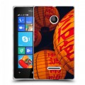 Дизайнерский пластиковый чехол для Microsoft Lumia 435 Китайский Новый Год