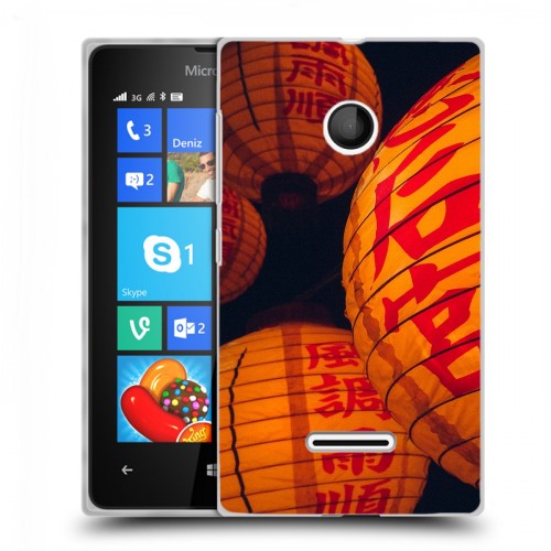 Дизайнерский пластиковый чехол для Microsoft Lumia 435 Китайский Новый Год