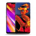 Дизайнерский пластиковый чехол для LG G8 ThinQ Китайский Новый Год