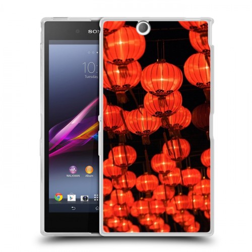 Дизайнерский пластиковый чехол для Sony Xperia Z Ultra  Китайский Новый Год