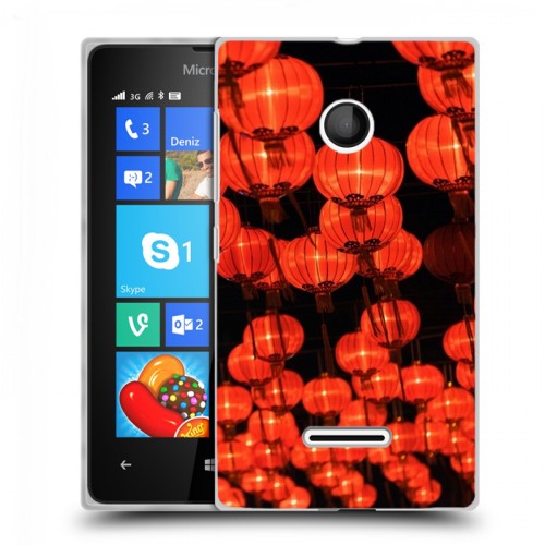 Дизайнерский пластиковый чехол для Microsoft Lumia 435 Китайский Новый Год