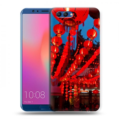 Дизайнерский пластиковый чехол для Huawei Honor View 10 Китайский Новый Год