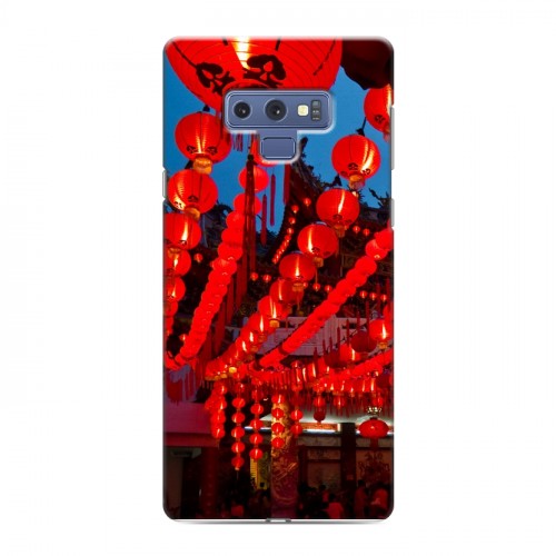Дизайнерский силиконовый с усиленными углами чехол для Samsung Galaxy Note 9 Китайский Новый Год