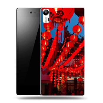 Дизайнерский силиконовый чехол для Lenovo Vibe Shot Китайский Новый Год (на заказ)
