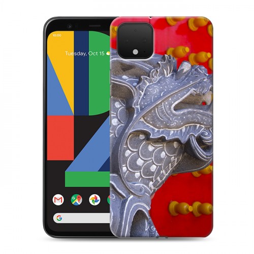 Дизайнерский пластиковый чехол для Google Pixel 4