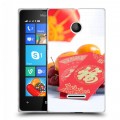 Дизайнерский пластиковый чехол для Microsoft Lumia 435