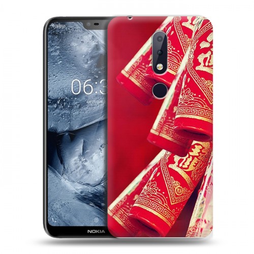 Дизайнерский силиконовый чехол для Nokia 6.1 Plus