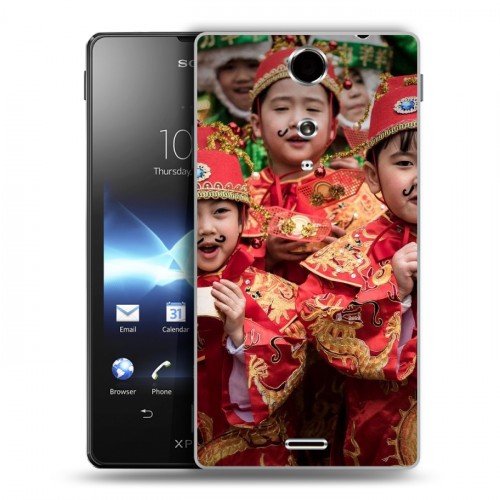 Дизайнерский пластиковый чехол для Sony Xperia TX