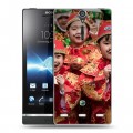 Дизайнерский пластиковый чехол для Sony Xperia S