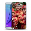 Дизайнерский пластиковый чехол для Samsung Galaxy Note 2