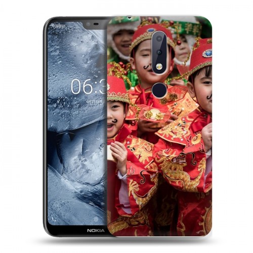 Дизайнерский пластиковый чехол для Nokia 6.1 Plus