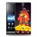 Дизайнерский пластиковый чехол для Sony Xperia S