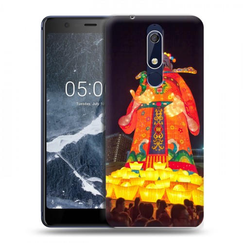 Дизайнерский пластиковый чехол для Nokia 5.1