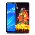 Дизайнерский пластиковый чехол для Huawei Y6 (2019)